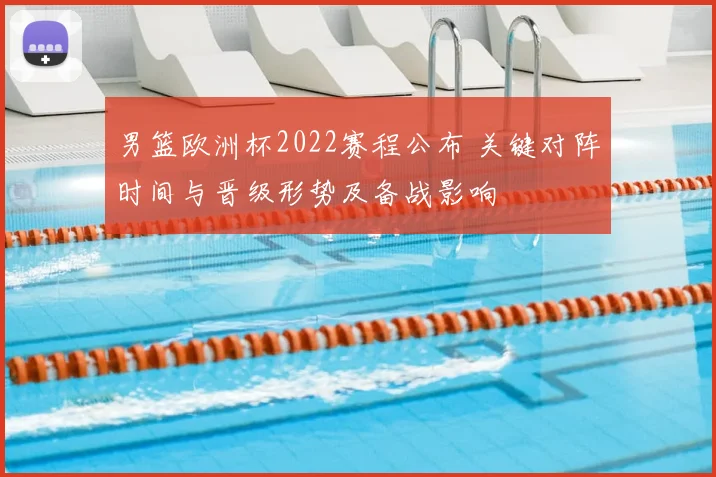 男篮欧洲杯2022赛程公布 关键对阵时间与晋级形势及备战影响